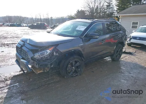 2021 Toyota Rav4 Hybrid Xse z USA, uszkodzony, nr VIN 4T3E6RFV2MU036639